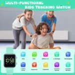Kids Digital Watches for Boys Girls, Sports Watch with Fitness Tracker, Pedometer, Alarm Clocks, Stopwatch, No App Needed Waterproof Kids Watch, Gift for Teens Student Girls Boys Ages 5-14 - Image 2