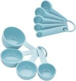 KitchenAid Measuring Cups and Spoon Set, Mineral Water, 9-Piece - Image 2