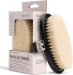 Kitsch Dry Brushing Body Brush for Lymphatic Drainage- Soft Bristles - Reduces Cellulites, Removes Dry Skin and Improves Blood Circulation, Body Exfoliator Scrubber for Glowing Skin, Sauna Accessories - Image 2