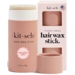 Kitsch Hair Wax Stick for Women & Men - Anti-Frizz and Fly Away Hair Tamer, No Residue Hair Finishing Stick | All Day Hold Styling Product | Stocking Stuffers for Teen Girls - 2.7 oz - Image 2