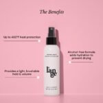 L'ANGE HAIR Thermal Agent - Thermal Heat Protectant Spray for Hair - Guards Strands from Damage Up to 450°F - Enhances Shine, Volume & Controls Frizz - Lightweight, Non-Greasy Formula - 4 Fl oz - Image 2