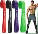 LEEKEY Resistance Bands, Exercise Bands with Handles,Pull Up Assist Bands - Band Set with Door Anchor - Bands for Working Out,Band for Men and Women Fitness Training,Home Workouts - Image 2