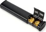 Large Weekly Pill Organizer, Travel Safe 7-Day Pill Organizer 1 Time a Day, Portable Secure Medicine Vitamin Holder Dispenser for Fish Oil, Supplements, Lightproof | Sleek Slim Design | On-The-Go - Image 2