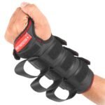 Left Hands Free Pain Management Weightlifting Wrist Support for Gym - Adjustable Straps Brace Non-Slip Grip for Gym, CrossFit, Strength Workouts - Eliminate the Pain Embrace the Gain - Image 2