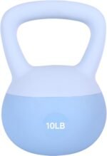 Leikefitness Soft Kettlebells,Steel Shot Filled Weights for Women and Men,Color Coded Anti Slip Soft Kettlebells,Home workout - Image 2
