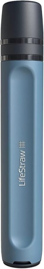 LifeStraw Peak Series Personal Water Filter for Hiking, Camping, Travel, and Emergency Preparedness, 1 Pack, Mountain Blue - Image 2