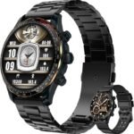 LogHog Smart Watches for Men,1.43" AMOLED Display Fitness Watch IP68 Waterproof Activity Tracker Smartwatches Compass Compatible with Android and iOS Devices - Image 2