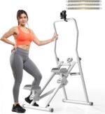 MOMODA Stair Stepper Resistance Adjustable Folding Vertical Climber Machine for Home Gym Full-Body Workout - Image 2