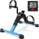 MOMODA Under Desk Pedal Exerciser Mini Bike for Leg/Arm - Foldable Peddler with LCD Display for Home/Office - Image 2