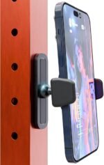 Magnetic Phone Holder for Gym – Essential Gym Rats Stuff – Magnetic Tripod for iPhone and Magnet Phone Mount– Home Workout Accessories and Gear - Image 2