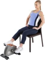 Marcy Under Desk Mini Pedal Leg and Arm Exercise Cycle with Adjustable Magnetic Resistance Physical Therapy Leg Exercisers - Image 2