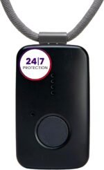 Medical Guardian MGMini | Medical Alert Device for Seniors | Water-Resistant, Emergency Call Button, 24/7 Monitoring, Step Counter, GPS Tracking | Monthly Subscription Required | Black - Image 2