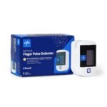 Medline Soft-Touch Bluetooth Fingertip Pulse Oximeter, One Each - Image 2