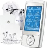 MegaWise EMS TENS Unit, 24 Modes with 14 Premium Pads, Dual Channel Muscle Stimulator for Back Pain Relief Therapy, Home Use, Ideal Gift for Mum and Dad - Image 2