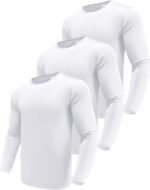 Men's 1, 3 or 5 Pack Performance Long Sleeve T-Shirts, UPF 50+ Sun Protection Shirts, Athletic Gym Workout Shirts for Running - Image 2