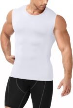 Men's Compression Shirt Sleeveless Athletic Workout Tank Tops Quick Dry Muscle Undershirts for Gym Running - Image 2
