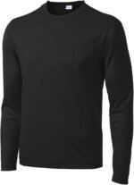 Men's Long Sleeve Moisture Wicking Athletic Shirts, Dry Fit Long Sleeve UV Protection Shirts Men for Workout, Running, Hiking - Image 2