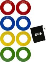 Micro Gainz Calibrated Fractional Weight Plates Set, 8 Piece Olympic Weight Plates Set with Bag, Designed for Olympic Barbells for Strength Training and Micro Loading, Made in USA - Image 2