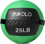 Mikolo Medicine Ball, Wall Ball,Soft Medicine Ball Set,Slam Ball for Core Training, Strength Workouts -Multi-Weight 10lbs 20lbs Exercise Balls for Home Gym, Functional Fitness (10/15/20/25LB) - Image 2