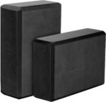 MoKo Thin Yoga Blocks 2 Pack, 9" x 6" x 3" High Density EVA Foam Yoga Block Exercise Bricks, Eco Friendly & Lightweight, Increase Flexibility & Balance, Great for Stretching & Holding Poses - Image 2