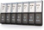 Mossime XL Large Daily Pill Organizer 2 Times a Day, Extra 7 Day Pill Box Am Pm, Weekly Day Night Vitamin Holder, Medicine Organizer, Big Pill Container, Medication Dispenser 14 Compartments - Image 2