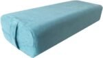 NGT new guide steps Yoga Bolster Pillow for Meditation and Support - Rectangular Yoga Cushion Foam Wedges Washable Suede Pillowcase for Men and Women with Carry Handles.… - Image 2