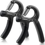 NIYIKOW 2 Pack Grip Strength Trainer, Hand Grip Strengthener, Adjustable Resistance 22-132Lbs (10-60kg), Forearm Strengthener, Perfect for Musicians Athletes - Image 2
