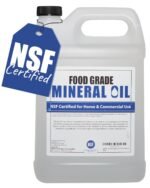 NSF Certified Food Grade Mineral Oil - Gallon (128oz), Certified Food Safe Conditioner for Wood Cutting Boards, Butcher Blocks and Stainless-Steel Kitchen Equipment - Image 2