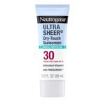 Neutrogena Ultra Sheer Dry-Touch Mineral Sunscreen For Face & Body, SPF 30 Broad-Spectrum UVA/UVB Protection, Titanium Dioxide & Zinc Oxide Sunscreen, Oxybenzone-Free, 3.0 fl. oz - Image 2