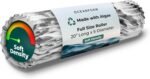 Oceanfoam Soft Tidal Roller (Black Marbled) - Low Density Foam Roller for Physical Therapy, Back Pain, Excercise & Stretching - Wave Textured - Yoga, Athletics, & Wellness - Full Size, 20" x 5" - Image 2