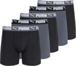 PUMA mens 5 Pack Performance Boxer Briefs - Image 2
