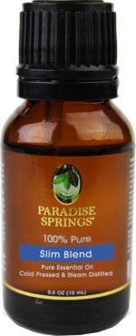 Paradise Springs Slim Blend Essential Oil, 100% Pure and Natural Slim Blend Essential Oil for Diffusers for Home Aromatherapy, Massage, Humidifiers, 0.5oz (15ml) - Image 2