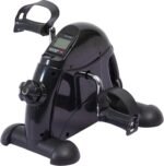Pedal Exerciser Under Desk Bike Mini Exercise Bike for Leg and Arm Cycling Exercise Portable Peddler with LCD Display - Image 2