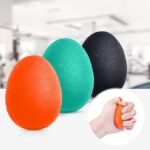 Peradix Hand Grip Strength Trainer, Stress Relief Ball, Wrist Rehab Therapy Hand Grip Equipment Ball Squishy Tools - Set of 3 Finger Resistance Exercise Squeezer - Image 2