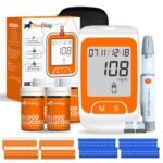 Pet Glucose Monitor Kit for Dogs & Cats - Blood Sugar Test Meter with 100 Test Strips & Lancets, Pain-Free Diabetic Testing, Home Use Portable Glucometer - Image 2