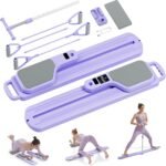 Pilates Equipment, Pilates Board - Multifunctional Pilates Reformer, Reformer Pilates Machine with Reps,Kcal & Timer Display, Home Pilates Kit with Resistance Bands - Workout Sets for Women - Image 2