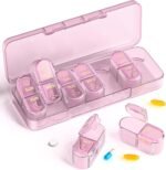 Pill Organizer, Am & Pm Pill Organizer 7 Days, Weekly Pill Case 2 Times a Day, Pill Box 7 Day, Medicine Organizer for Travel, Vitamins, Fish Oils, Supplements - Image 2