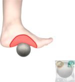 Plantar Fasciitis Relief Massage Ball – Lacrosse Ball, Foot Massage Roller & Myofascial Release Ball for Foot Pain, Trigger Point Therapy, Hard Ball for Deep Tissue & Fascia Massage - Image 2