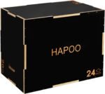 Plyo Box 3 in 1 Box Jumps for Home Gym 30"x24"x20" Wooden Plyometric Jump Box for Jumping Conditioning Strength Training - Image 2