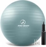 ProBody Pilates Yoga Ball - Exercise Balls, Various Sizes, for Stability, Pregnancy, Workout & Physical Therapy - Image 2