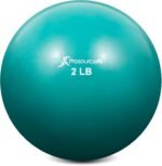 ProsourceFit Weighted Toning Exercise Balls for Pilates, Yoga, Strength Training and Physical Therapy, 2 lb to 8 lb, Color Coded - Image 2
