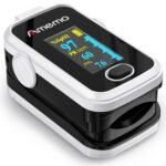 Pulse Oximeter,OLED Display Oxygen Monitor Fingertip,Blood Oxygen Saturation Monitor(SpO2) with Carrying Case,Silicone Cover - Image 2