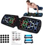 Push Up Board Fitness, Portable Dismountable 17 in 1 Push Up Bar at Home Gym, Multi-functional Pushup Stands Professional Strength Training Equipment For Man and Women - Image 2