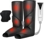 QUINEAR Leg Massager with Heat and Air Compression,Foot and Calf Massager for Circulation and Pain,Compression Boots with 3modes and 3 Intensities,Gift for Dad Mom - Image 2