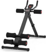 RELIFE REBUILD YOUR LIFE AB Workout Machine Adjustable Ab Trainer Foldable Ab Cruncher Strength Training Equipment for Home Gym Blue 440 LBS - Image 2