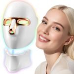 Red Light Therapy Mask for Face,Cordless LED Face Mask Light Therapy,USB C Rechargeable,Infrared Lights Masks for Home Working Travel Yoga Sleep - Image 2
