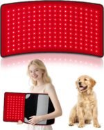 Red Light Therapy for Body, Large 24" x 12" Infrared Light Therapy Mat with Timer, 660nm 850nm Red Light Pad with 3 Modes & 5 Brightness Levels, Wearable, Ideal Gift for Women&Men(24"x12") - Image 2