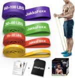 Resistance Bands,Pull Up Bands,Stretching Assist Bands Set for Men & WomenPortable Exercise, Muscle Training,Physical Therapy,Exercise Workout Bands for Working Out - Image 2