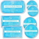 Reusable Hot and Cold Gel Ice Packs for Injuries - Gel Cold Packs for Injuries - Multiple Shapes and Sizes 7 Variety Pack - Image 2
