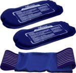 Reusable Hot and Cold Ice Packs for Injuries (3-Piece Set), Joint Pain, Muscle Soreness and Body Inflammation - Reusable Gel Wraps - Adjustable & Flexible for Knees, Back, Shoulders, Arms and Legs - Image 2